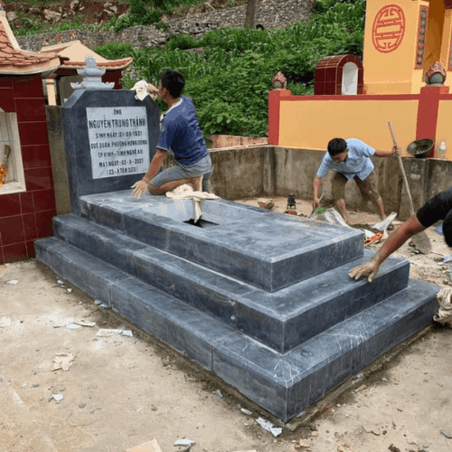 Mộ tam cấp - Mẫu 03