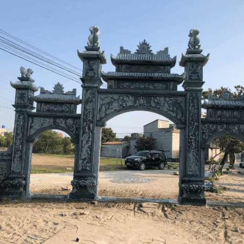 Cổng đá - Mẫu 04