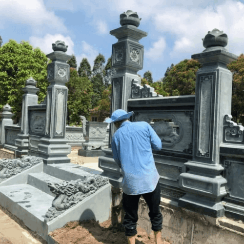 Cổng đá - Mẫu 09