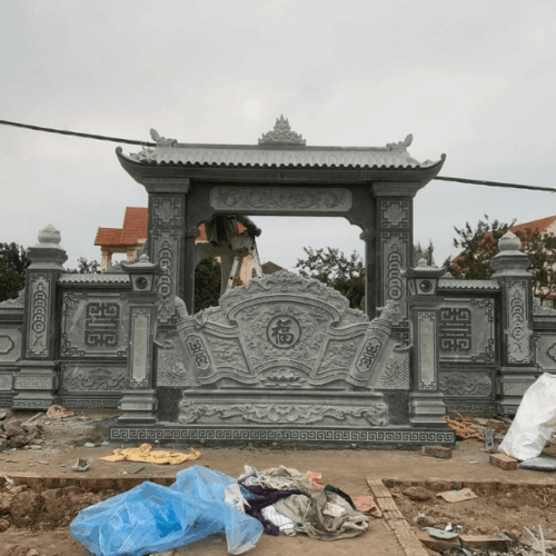 Cổng đá - Mẫu 10