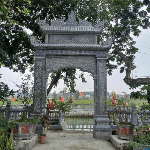 Cổng đá - Mẫu 11