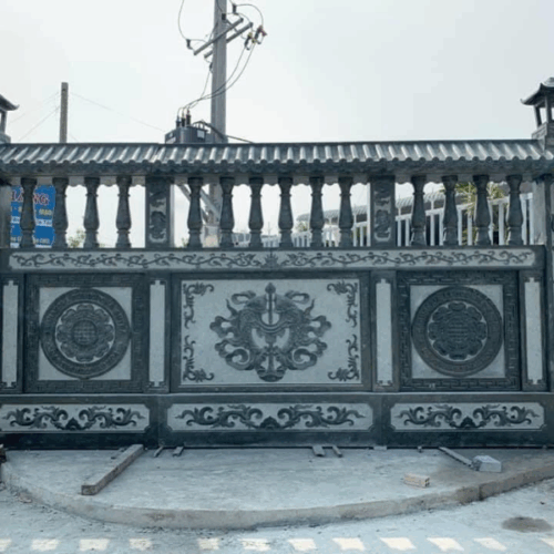 Lan can đá - Mẫu 02