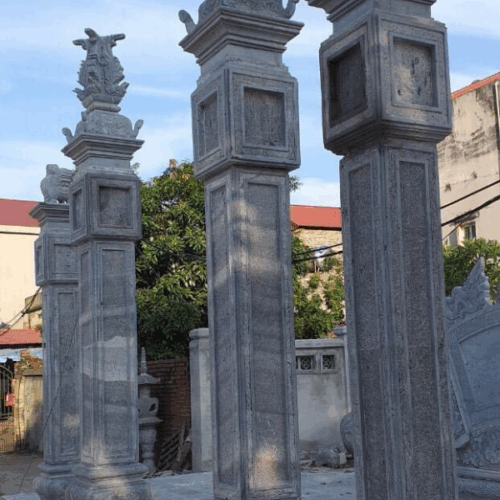 Cột đá nhà thờ - Mẫu 02