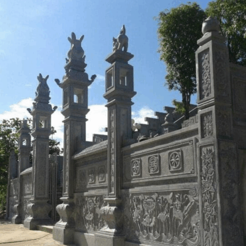 Cột đá nhà thờ - Mẫu 03