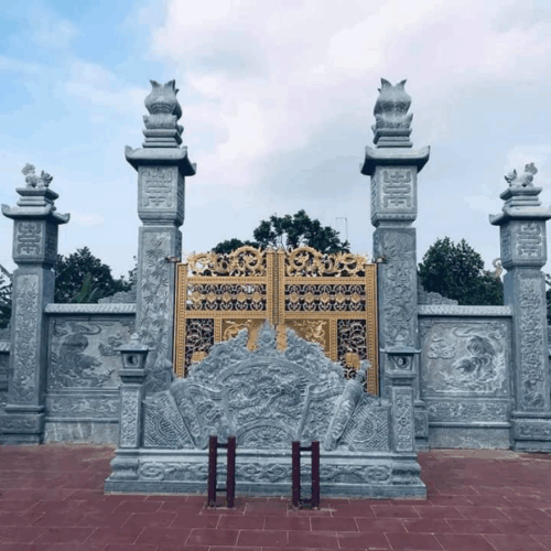 Cột đá nhà thờ - Mẫu 04