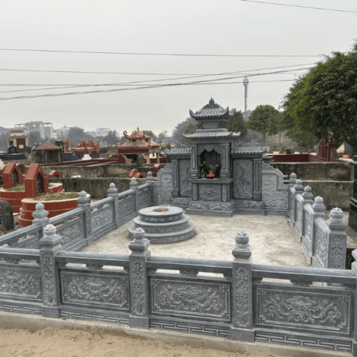 Khuôn viên lăng mộ - Mẫu 04