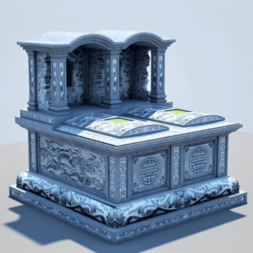 Mộ đôi - Mẫu 09